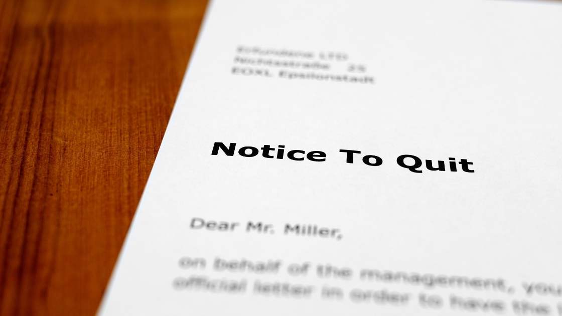 a%20notice%20to%20quit%20on%20a%20brown%20table a%20notice%20to%20quit%20on%20a%20brown%20table
